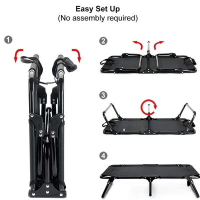 BSCI Cooling Folding Elevated Dog Bed 3.6kg Heavy Duty Raised