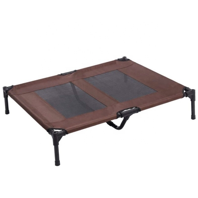 Red 1680D Elevated Dog Cot Bed 24in Heavy Duty Raised Dog Bed