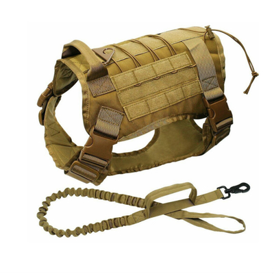 25cm Tactical Dog Training Harness K9 Military Dog Harness With Handle