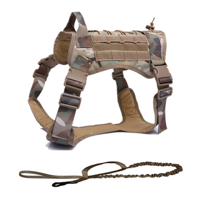 25cm Tactical Dog Training Harness K9 Military Dog Harness With Handle