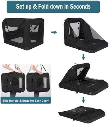 Fleece Mat Heavyweight Foldable Pet Carrier 600D PVC