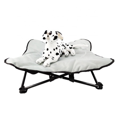 600D Collapsible Elevated Dog Bed 90cm Folding Dog Camp Bed