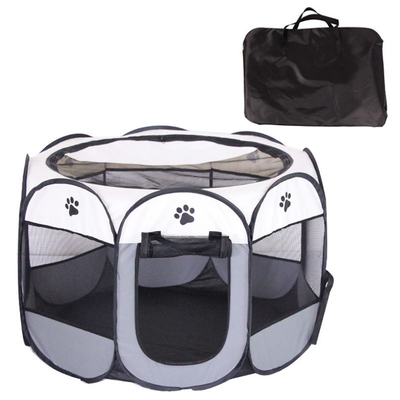 Oxford Fabric 48cm Dog Playpen Fence 58cm Fold Up Dog Playpen