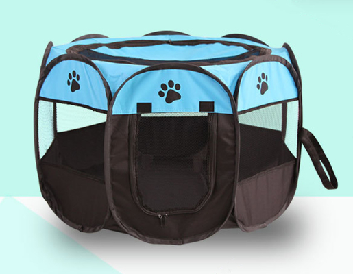 Washable 29in Dog Playpen Fence 17in Folding Metal Dog Fence