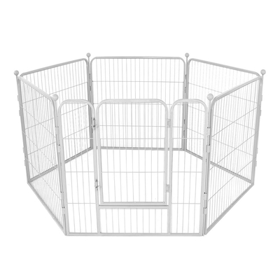 120cm 6 Tablets Dog Playpen Barrier SGS Dog Cage Fence Indoor