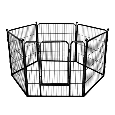 120cm 6 Tablets Dog Playpen Barrier SGS Dog Cage Fence Indoor