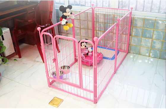 120cm 6 Tablets Dog Playpen Barrier SGS Dog Cage Fence Indoor