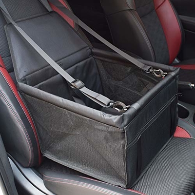 Absorbent 4cm Pet Car Booster Seat 33cm Medium Dog Car Carrier