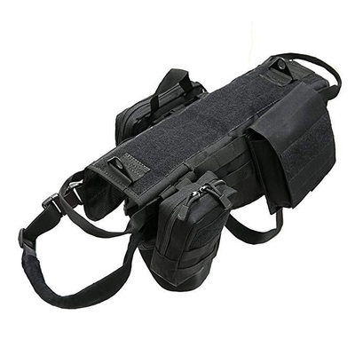56cm Adjustable Dog Harness K9 Tactical Gear Defender Harness