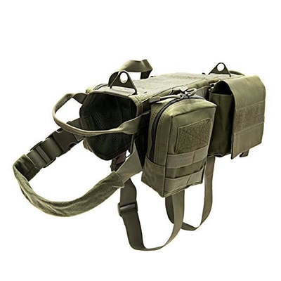 56cm Adjustable Dog Harness K9 Tactical Gear Defender Harness