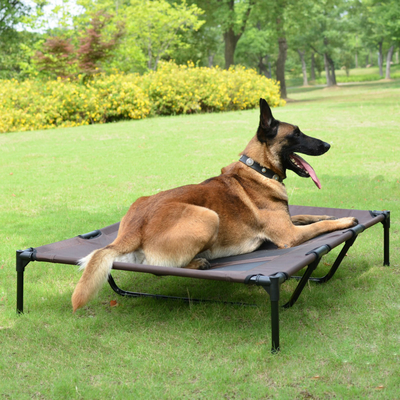 36in Cooling Elevated Dog Cot Bed 600D Oxford Portable
