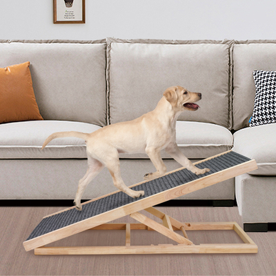 40cm 70cm Dog Car Steps Ramp Two Gear Scratch Resistant
