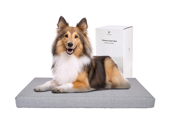 27 Inches 600D Memory Foam Dog Bed Antimicrobial Cotton