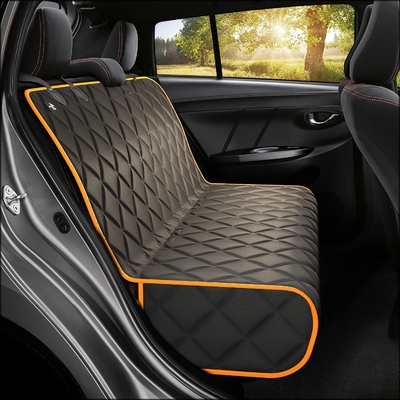 147cm 600D Dog Car Back Seat Cover Hammock Waterproof