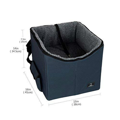 14in 300 lbs Chewy Dog Car Seats 6.5in Portable Dog Carrier For Car