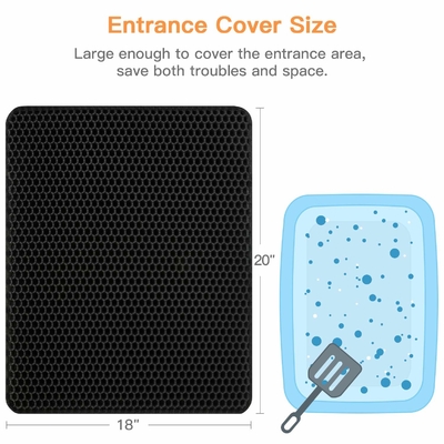 SGS EVA Waterproof Pet Mat 30cm Washable Cat Litter Mat