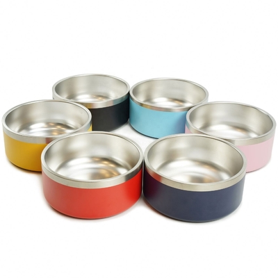 SGS 1.6L Double Wall Stainless Steel Dog Bowl Non Toxic