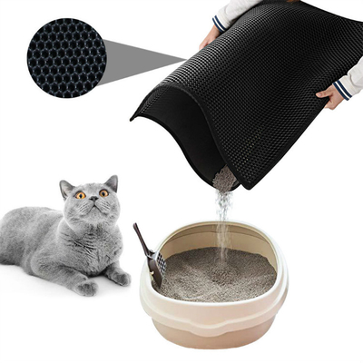 40cm EVA Waterproof Cat Litter Mat Double Layer Honeycomb