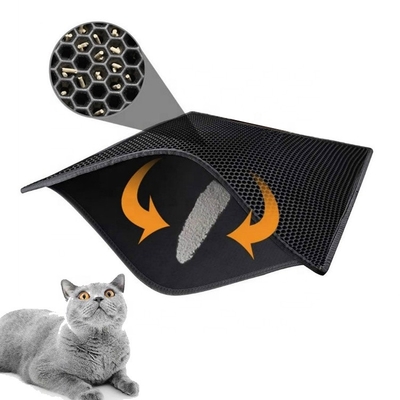 EVA 30cm Cat Litter Mat Double Layer Waterproof Non Slip