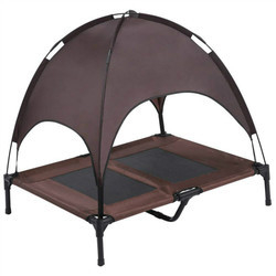 SGS Elevated Pet Cot With Canopy 7 Inches 190T PU Cooling