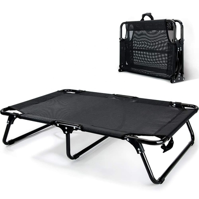 42in Extra Large Elevated Dog Bed SGS Breathable Cooling Cot