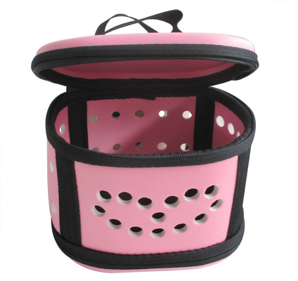 Pink 15cm Travel Dog Food Carrier SGS Portable Dog Food Bag