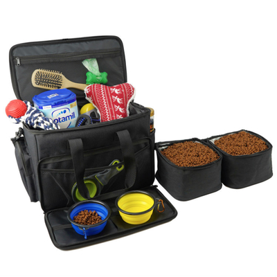 15L Waterproof Dog Food Travel Kit 30cm Dog Gear Travel Bag