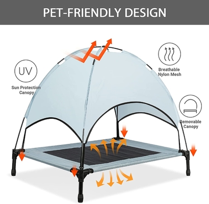 Cooling Raised Pet Cot for Dogs and Cats