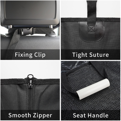 Dog Car Seat Cover for Back Seat, Waterproof Pet Dog Seat Cover for SUV 100% Scratchproof Nonslip