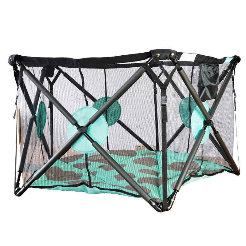 Waterproof BSCI Portable Dog Exercise Pen 600D PVC Playpen
