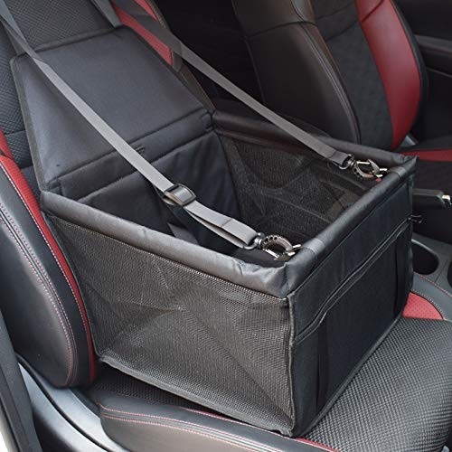 Absorbent 4cm Pet Car Booster Seat 33cm Medium Dog Car Carrier