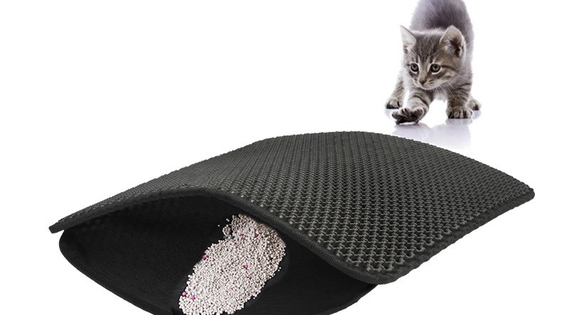 60cm EVA Litter Box Litter Catcher Non Slip Washable Hand Wash
