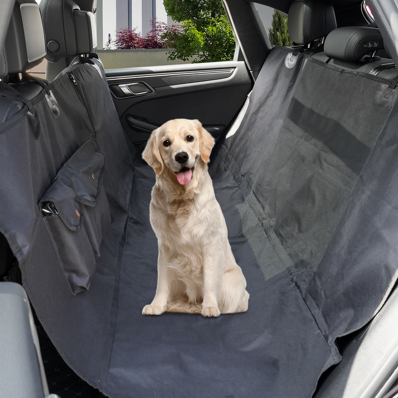 Dog Car Seat Cover for Back Seat, Waterproof Pet Dog Seat Cover for SUV 100% Scratchproof Nonslip